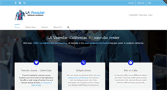 Desktop Screenshot of lavascular.com