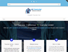 Tablet Screenshot of lavascular.com